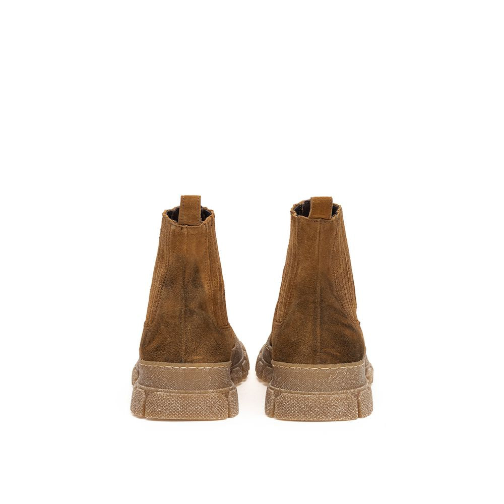 Max Mara – Braune Wildlederstiefel