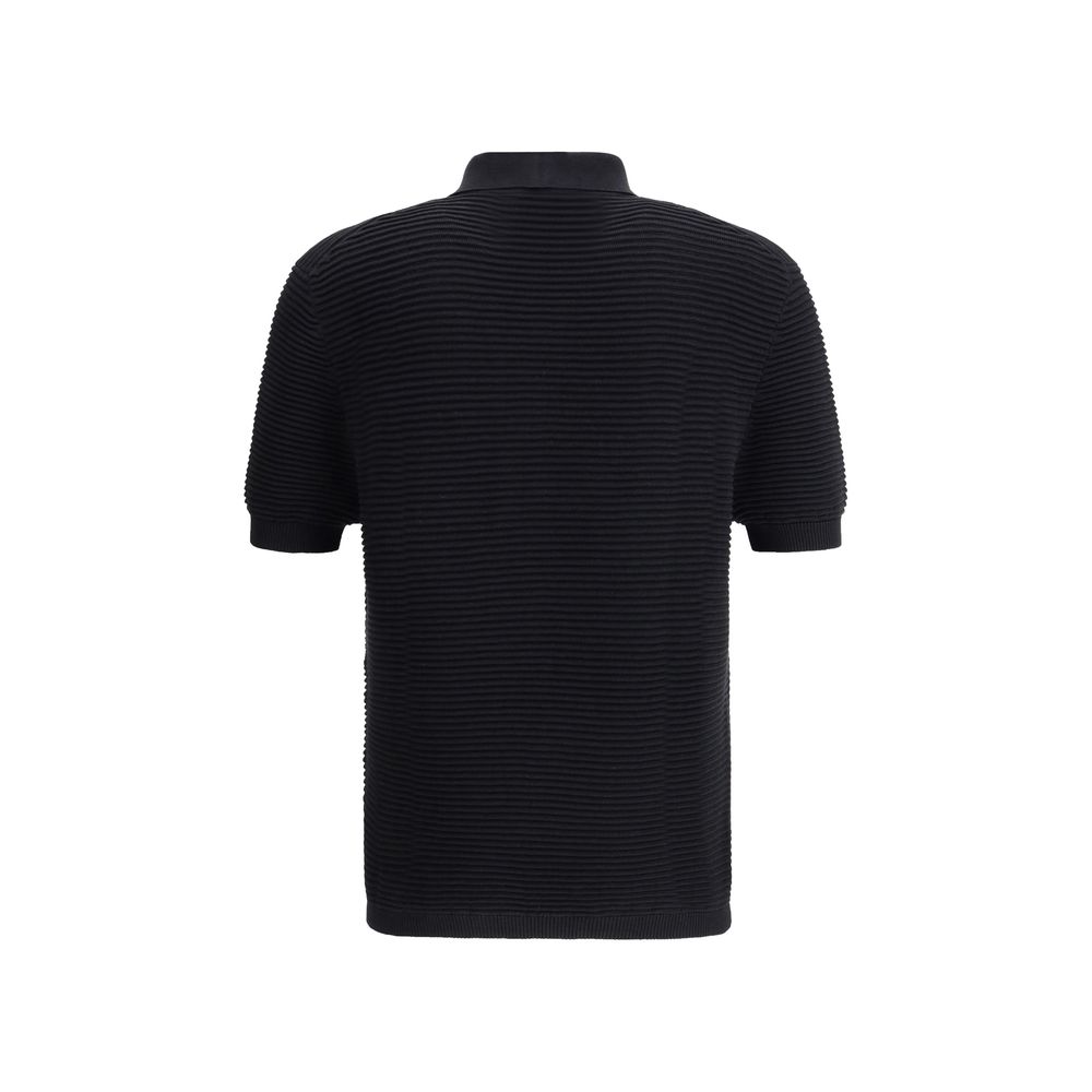 Tricou polo din mătase Kiton