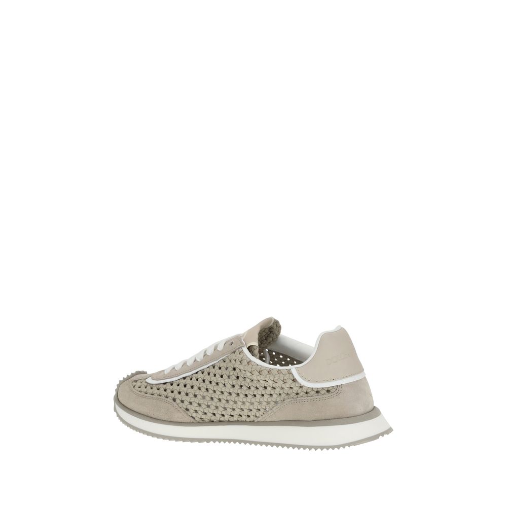 Dolce & Gabbana Sneakers mit gewebtem Design