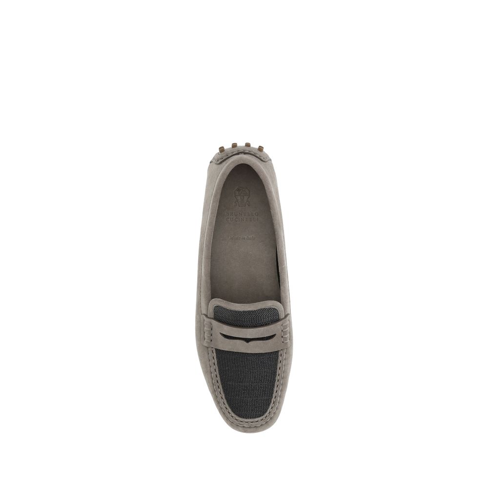 Brunello Cucinelli Wildleder-Loafer