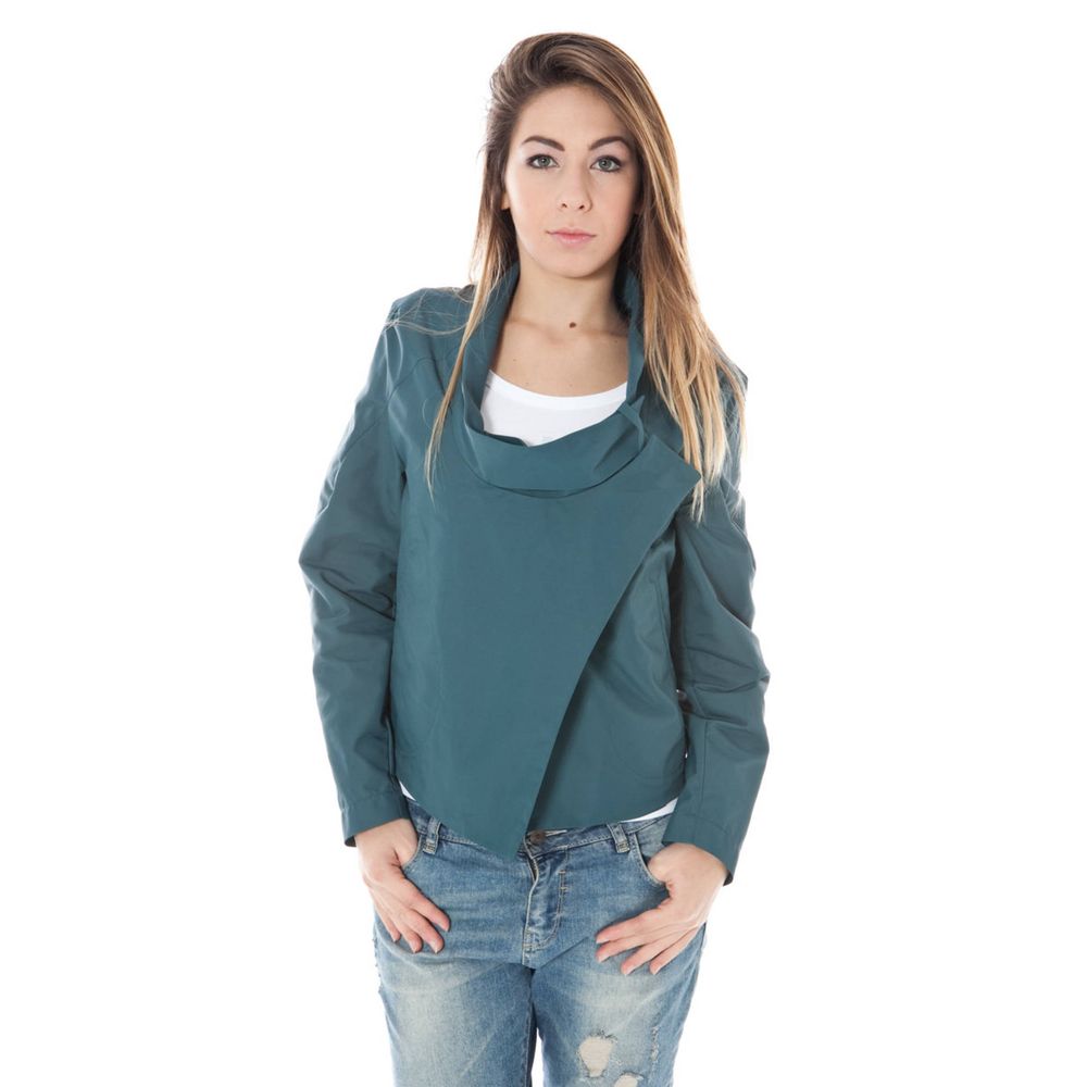 Calvin Klein Grüne Polyamid-Damenjacke