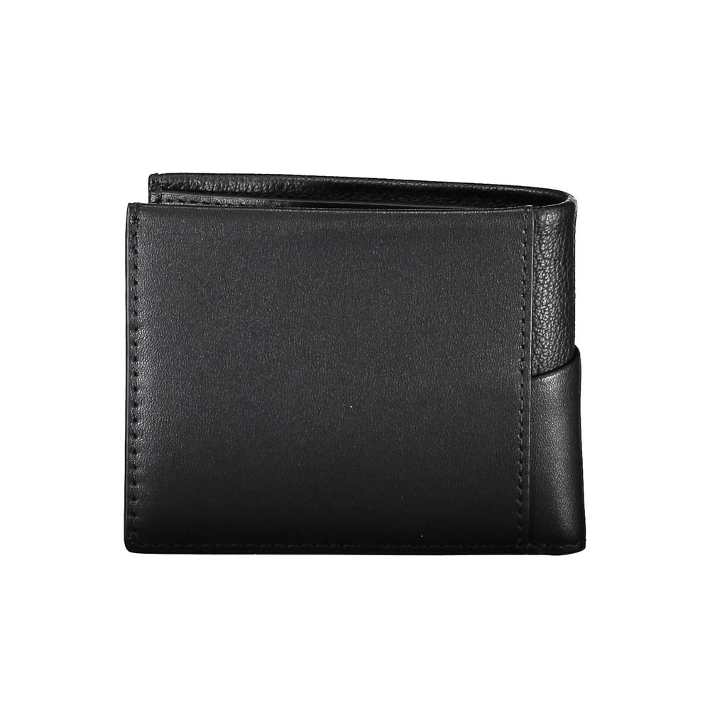 Portofel negru din poliester pentru bărbați Calvin Klein