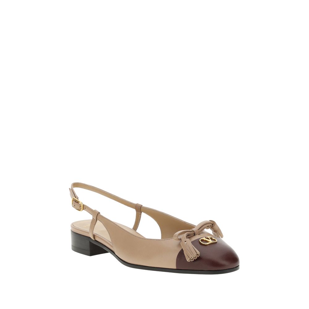Valentino Garavani Valet Du Roi Ballerinas