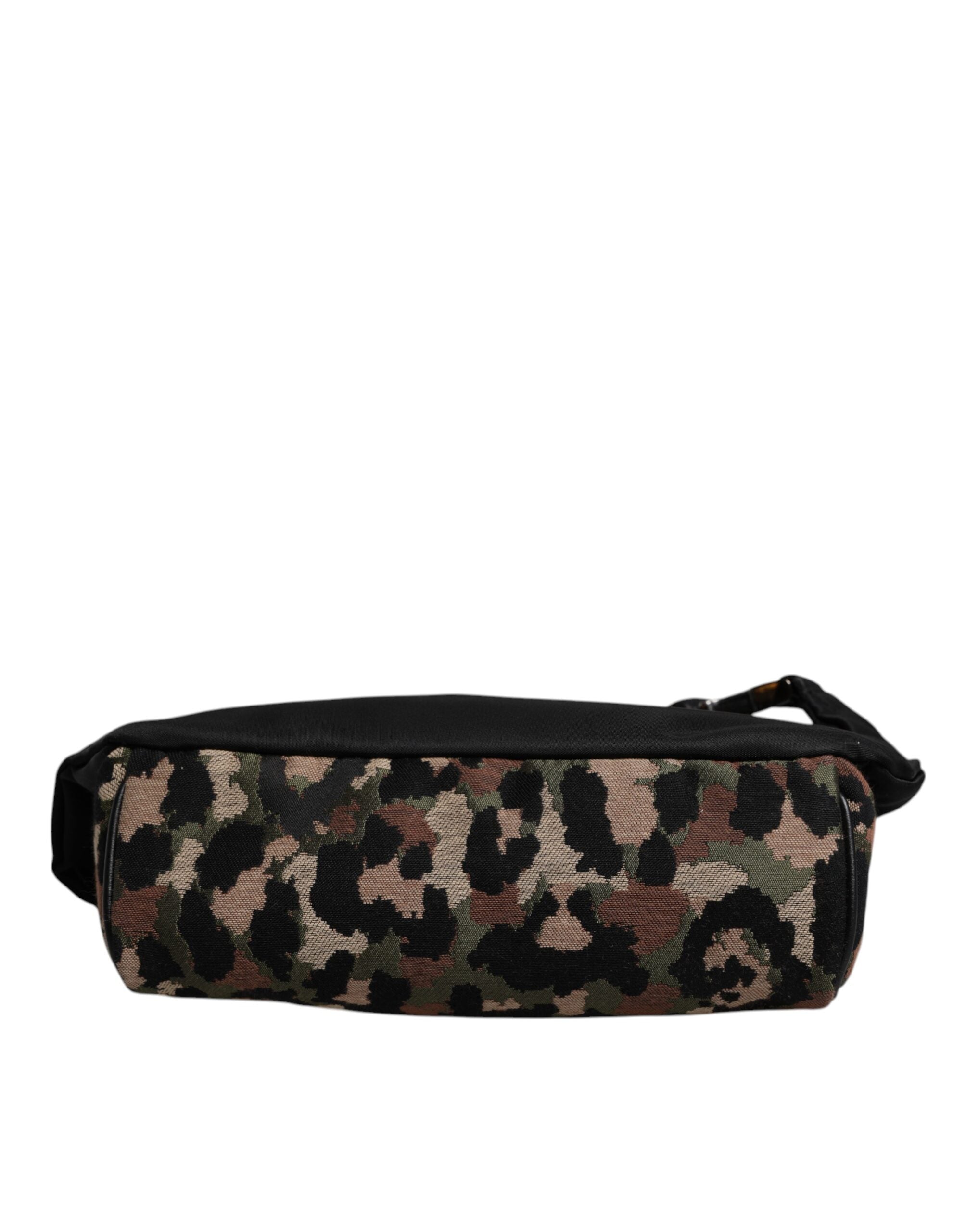 Dolce & Gabbana – Bauchtasche mit mehrfarbigem Leopardenmuster und DG-Logo