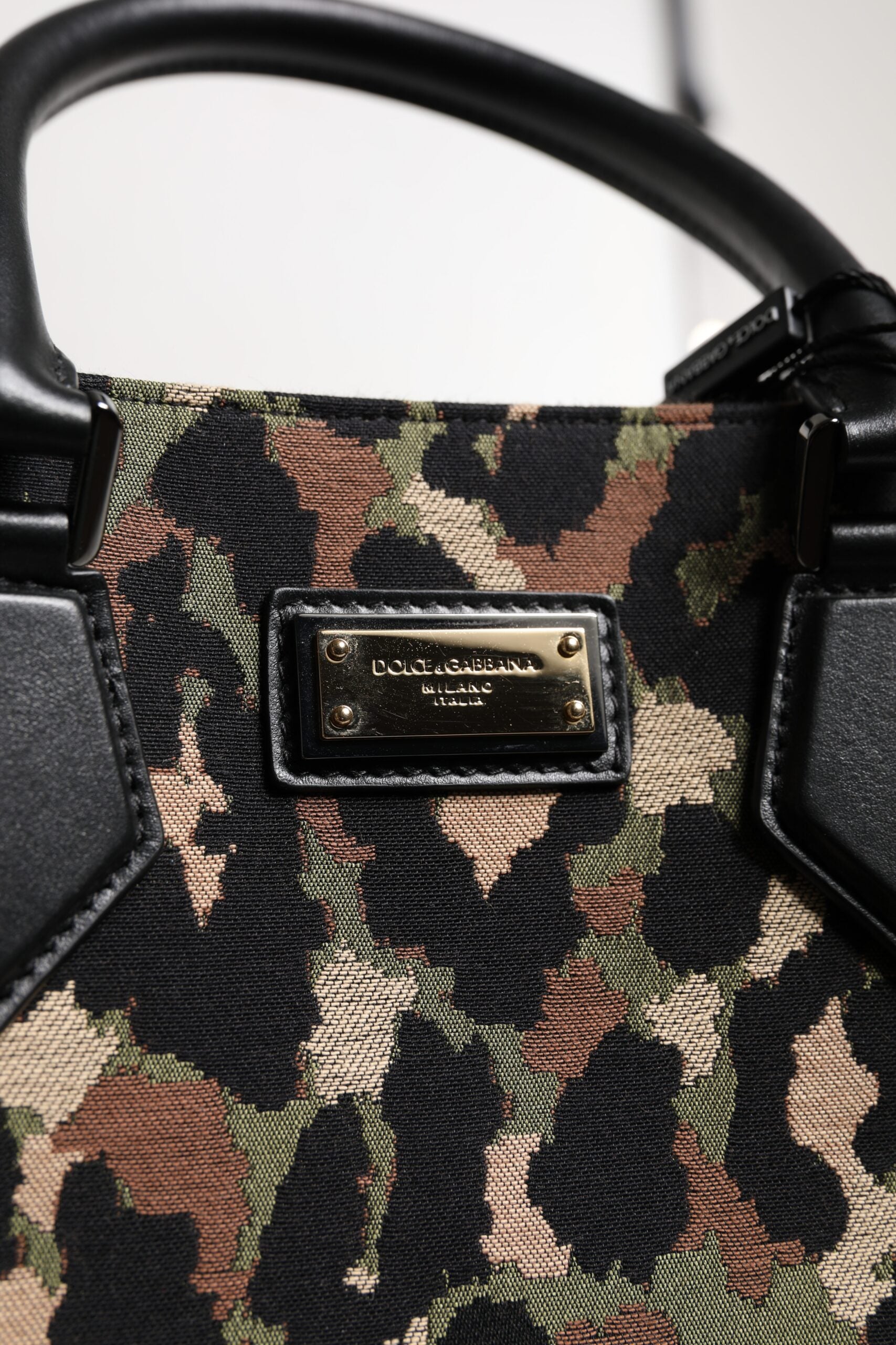 Dolce & Gabbana Geantă de umăr cu imprimeu leopard multicolor