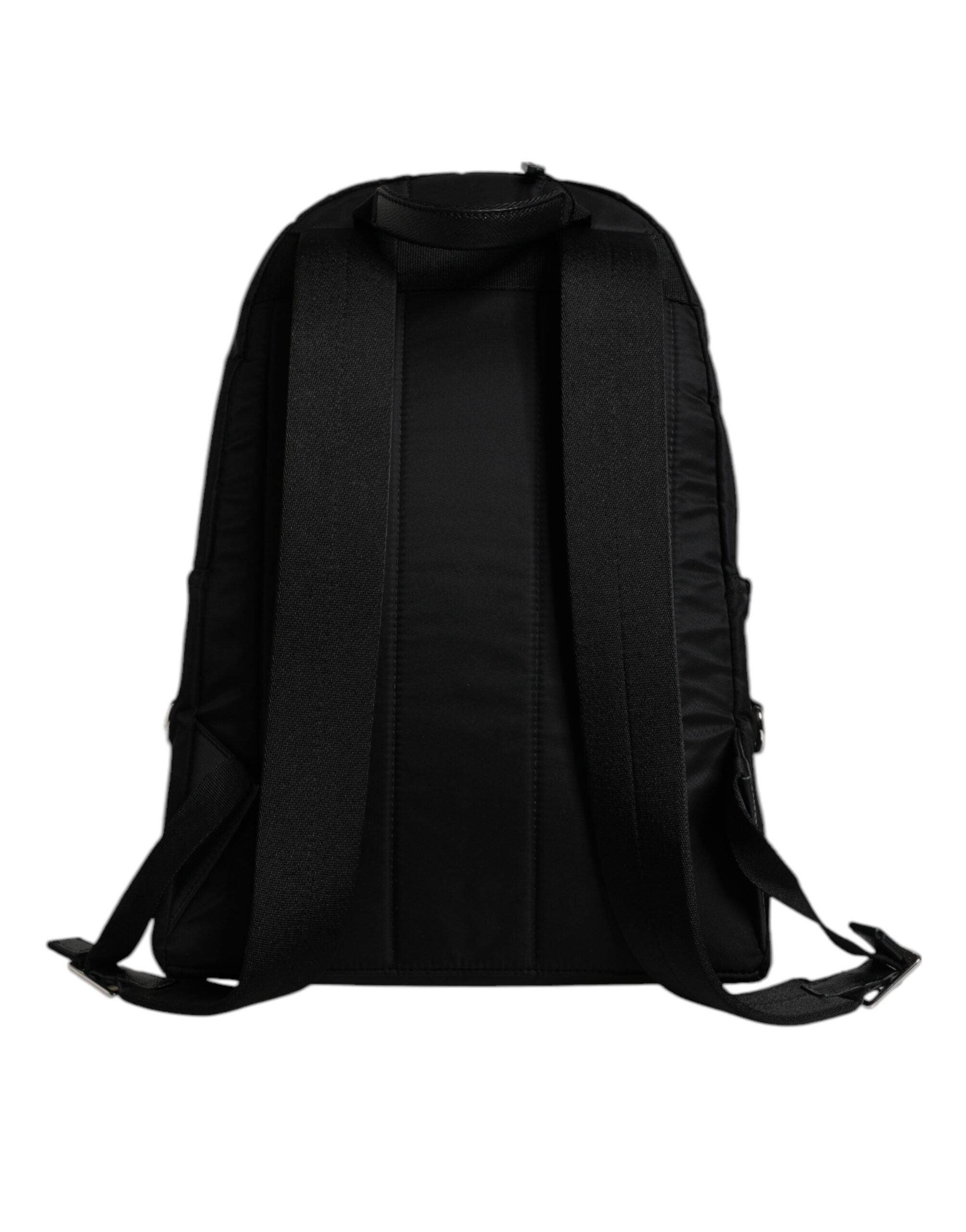Dolce & Gabbana – Rucksack „VULCANO“ aus schwarzem Nylon #DGFAMILY mit Verzierung