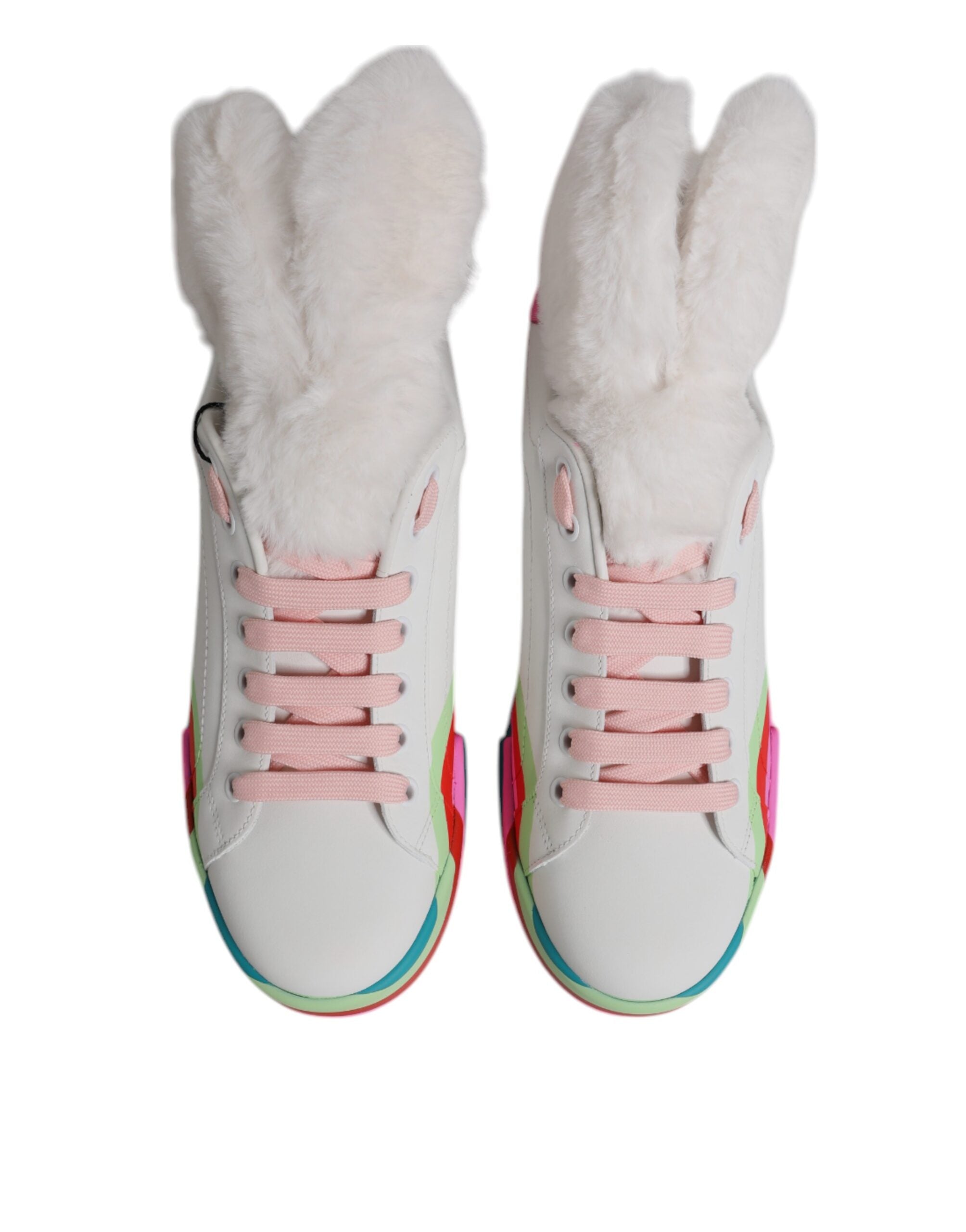 Dolce & Gabbana Mehrfarbige Low-Top-Sneakers Sneakers Schuhe