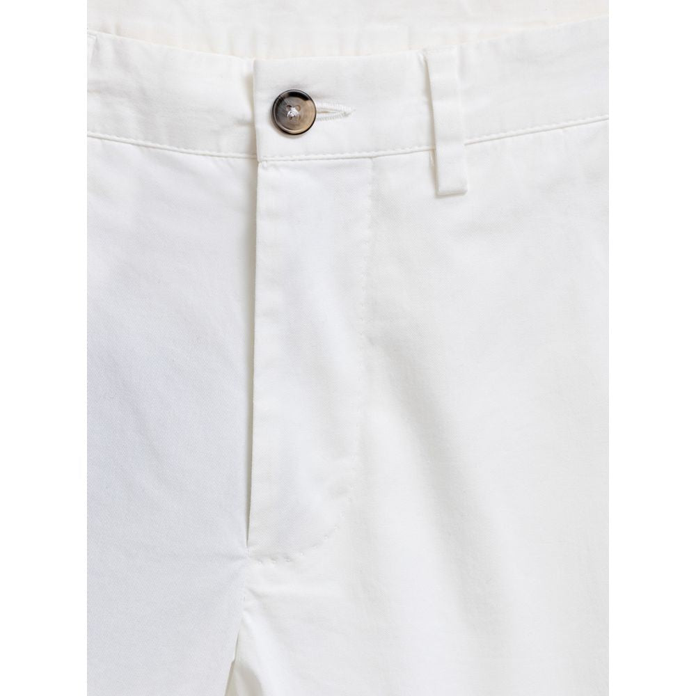 Dolce & Gabbana Weiße Baumwollshorts