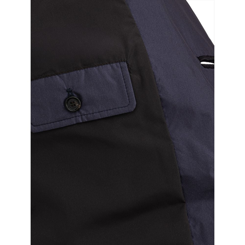 Dolce & Gabbana Blaue Polyesterjacke