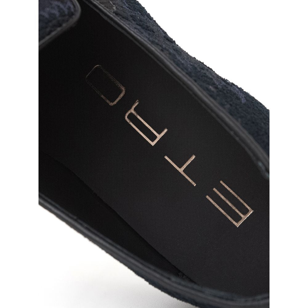 Mocasini Etro din piele albastră