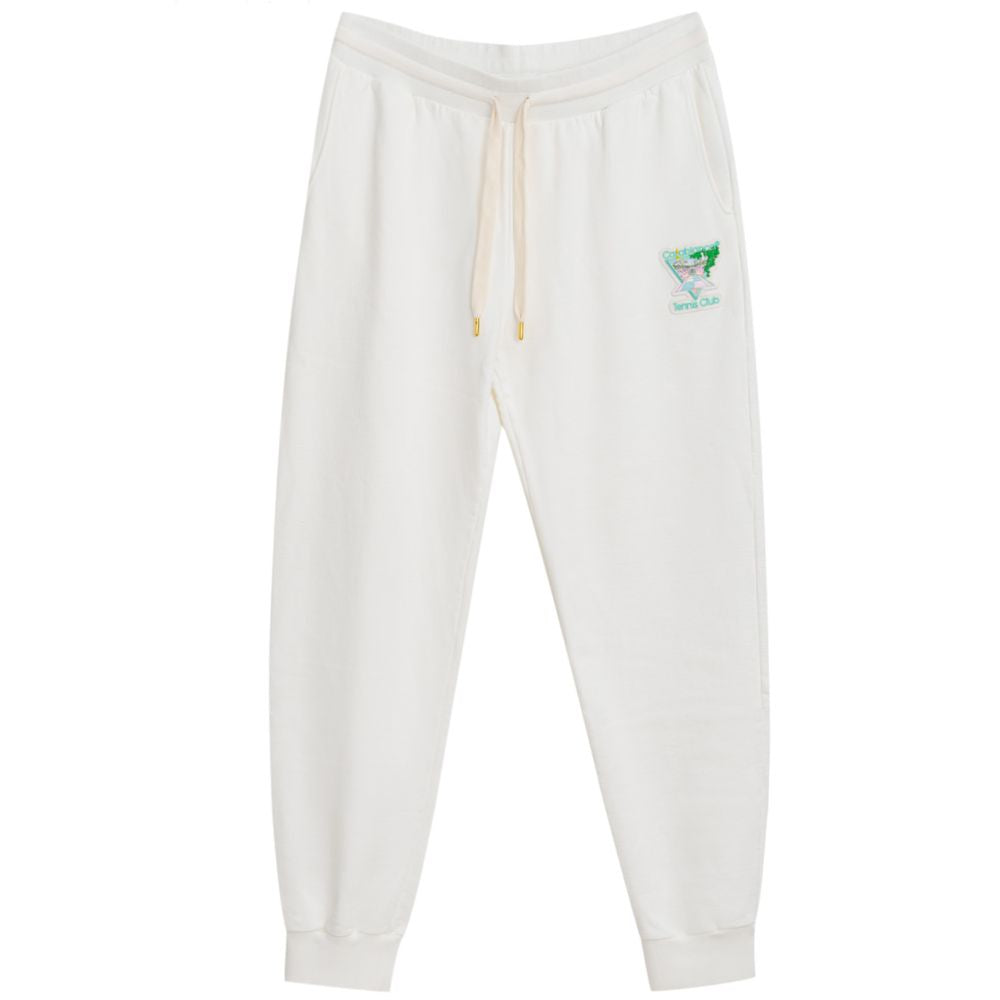 Blugi și pantaloni albi din bumbac Casablanca