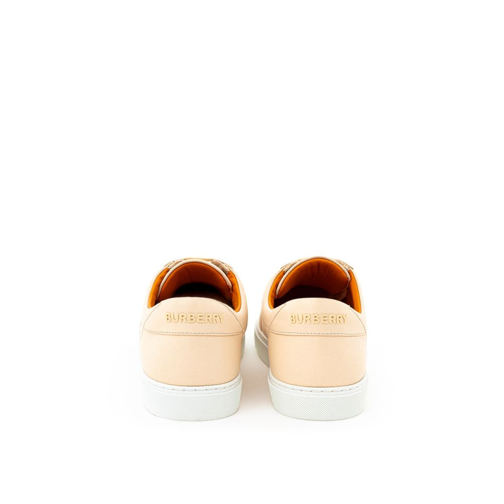 Burberry Rosa Ledersneaker