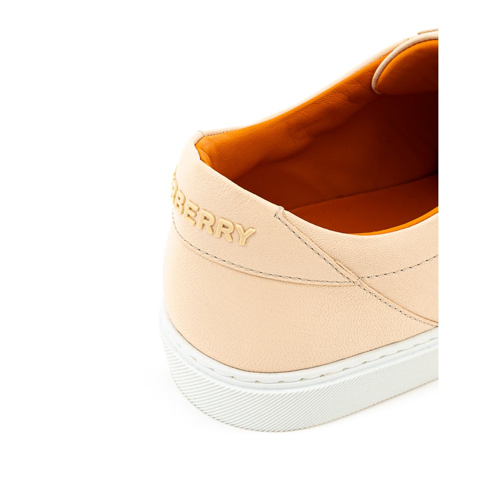 Burberry Rosa Ledersneaker