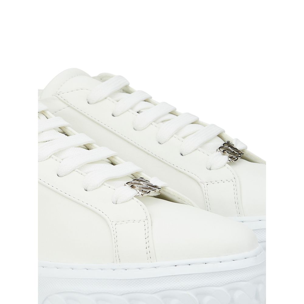 Casadei – Elegante weiße Leder-Sneaker