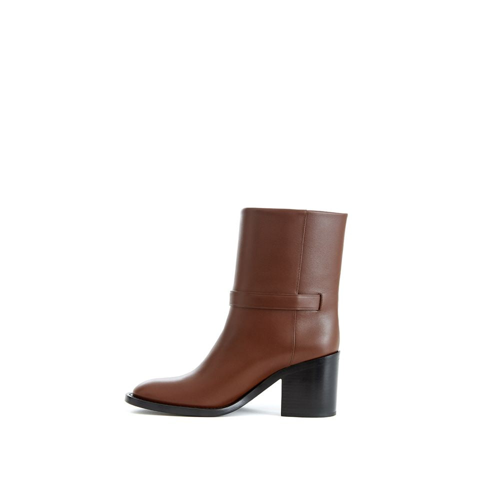 Ghete Burberry din piele maro