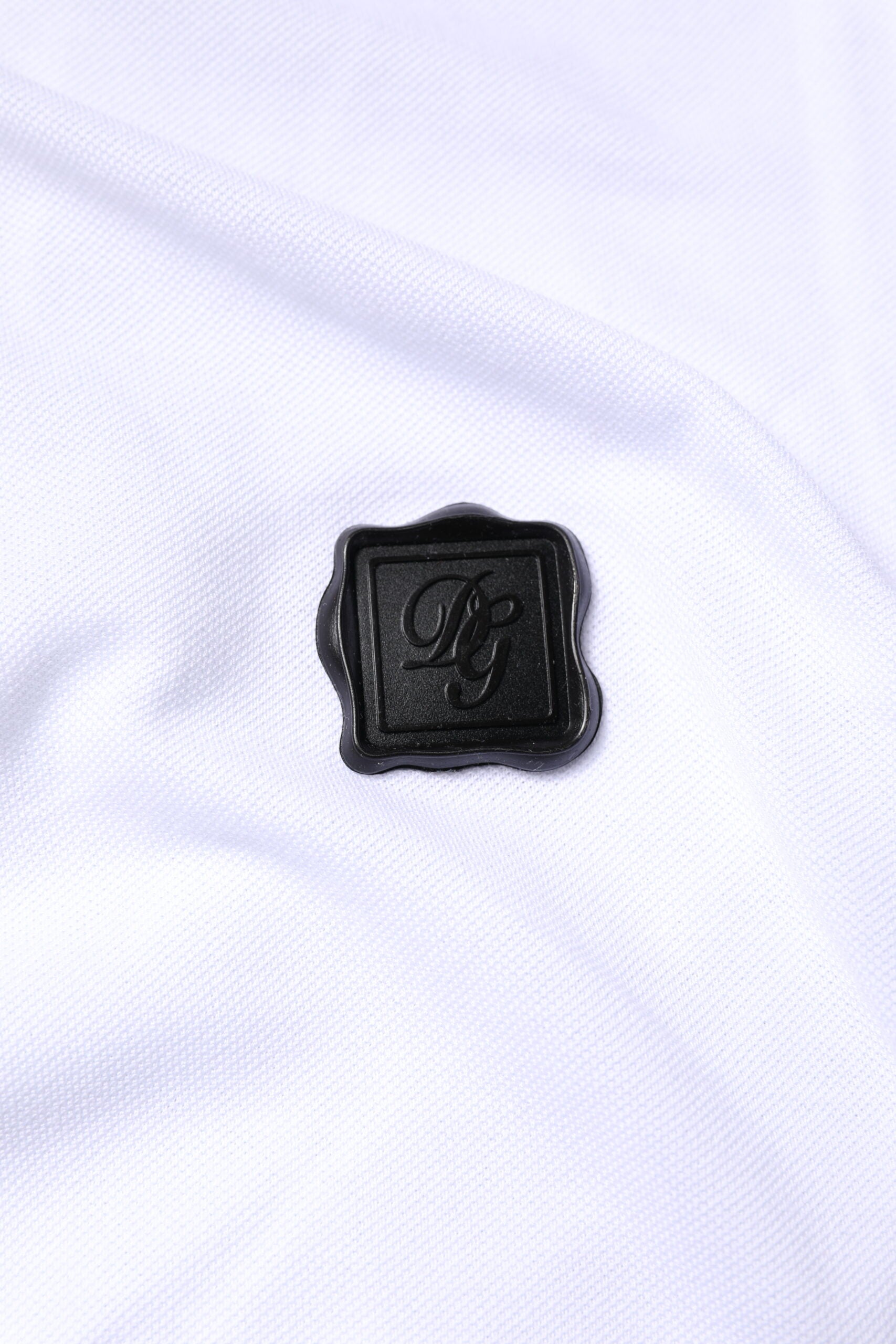 Dolce & Gabbana – Weißes Poloshirt aus Baumwolle mit Logo und Kragen