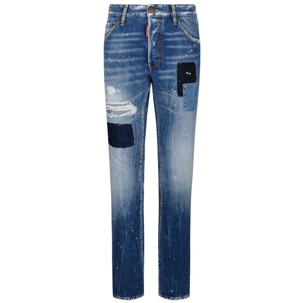 Blugi și pantaloni Dsquared² din bumbac albastru