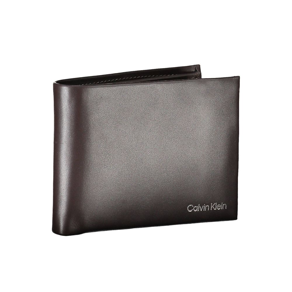 Portofel elegant din piele cu două compartimente Calvin Klein