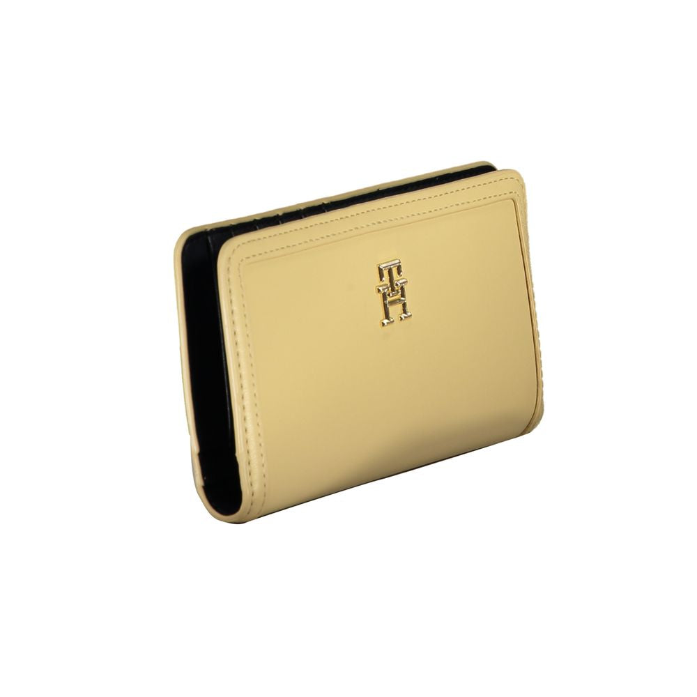 Tommy Hilfiger – Beige Polyethylen-Geldbörse