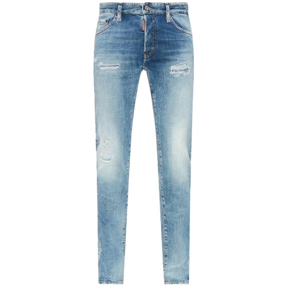 Blugi și pantaloni Dsquared² din bumbac albastru