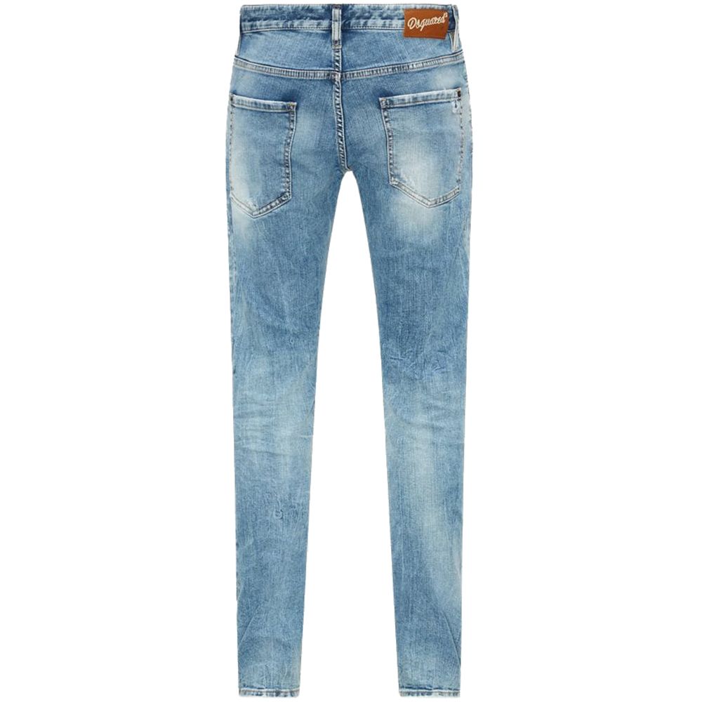 Blugi și pantaloni Dsquared² din bumbac albastru