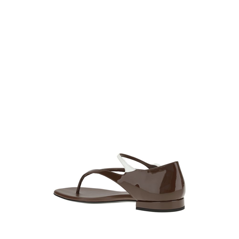 Sandale tip tanga Miu Miu