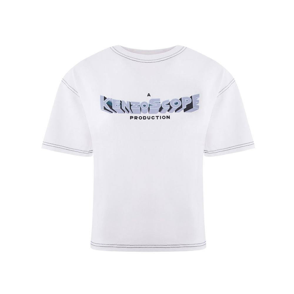 Kenzo Elegantes weißes Baumwolltop für Damen