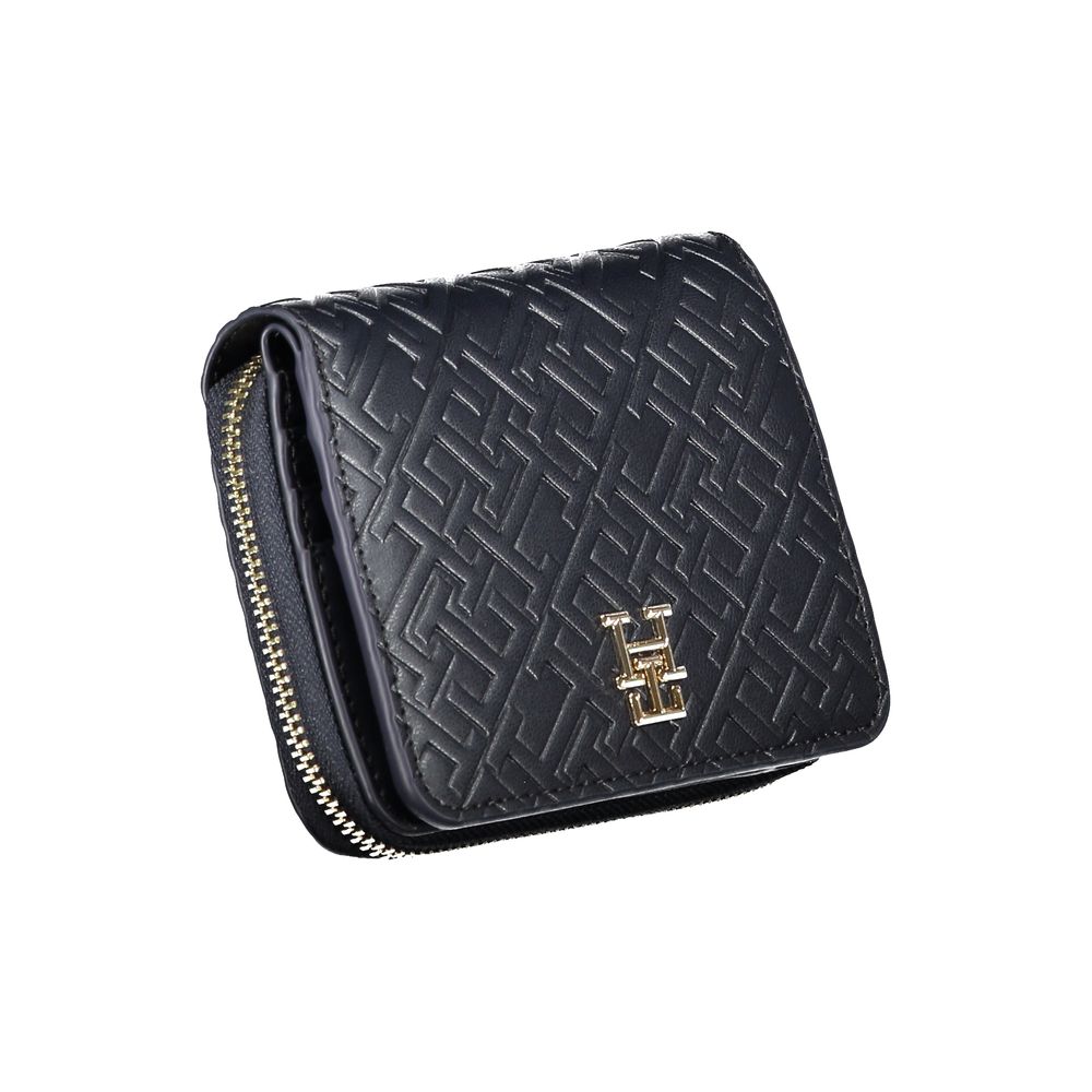 Tommy Hilfiger – Blaue Polyethylen-Geldbörse