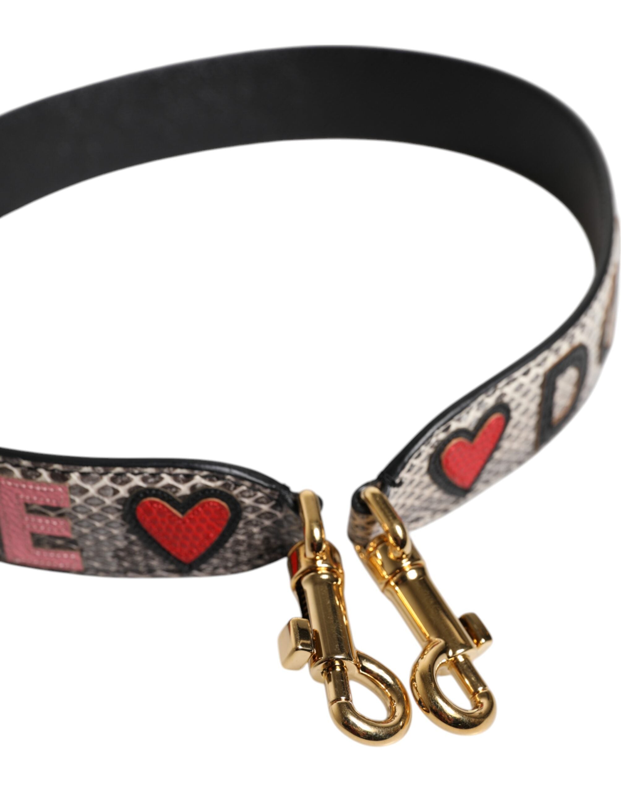 Dolce & Gabbana Geantă de umăr multicoloră DG AMORE cu patch