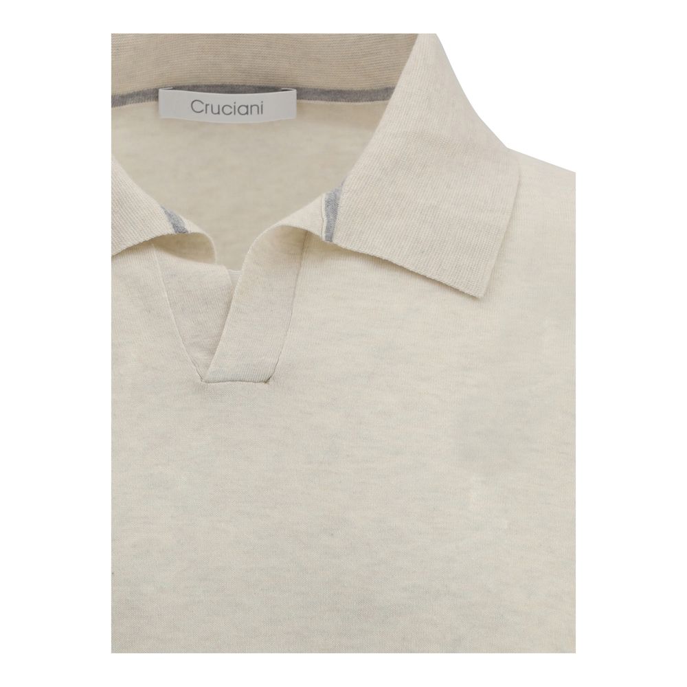 Tricou polo din bumbac Cruciani