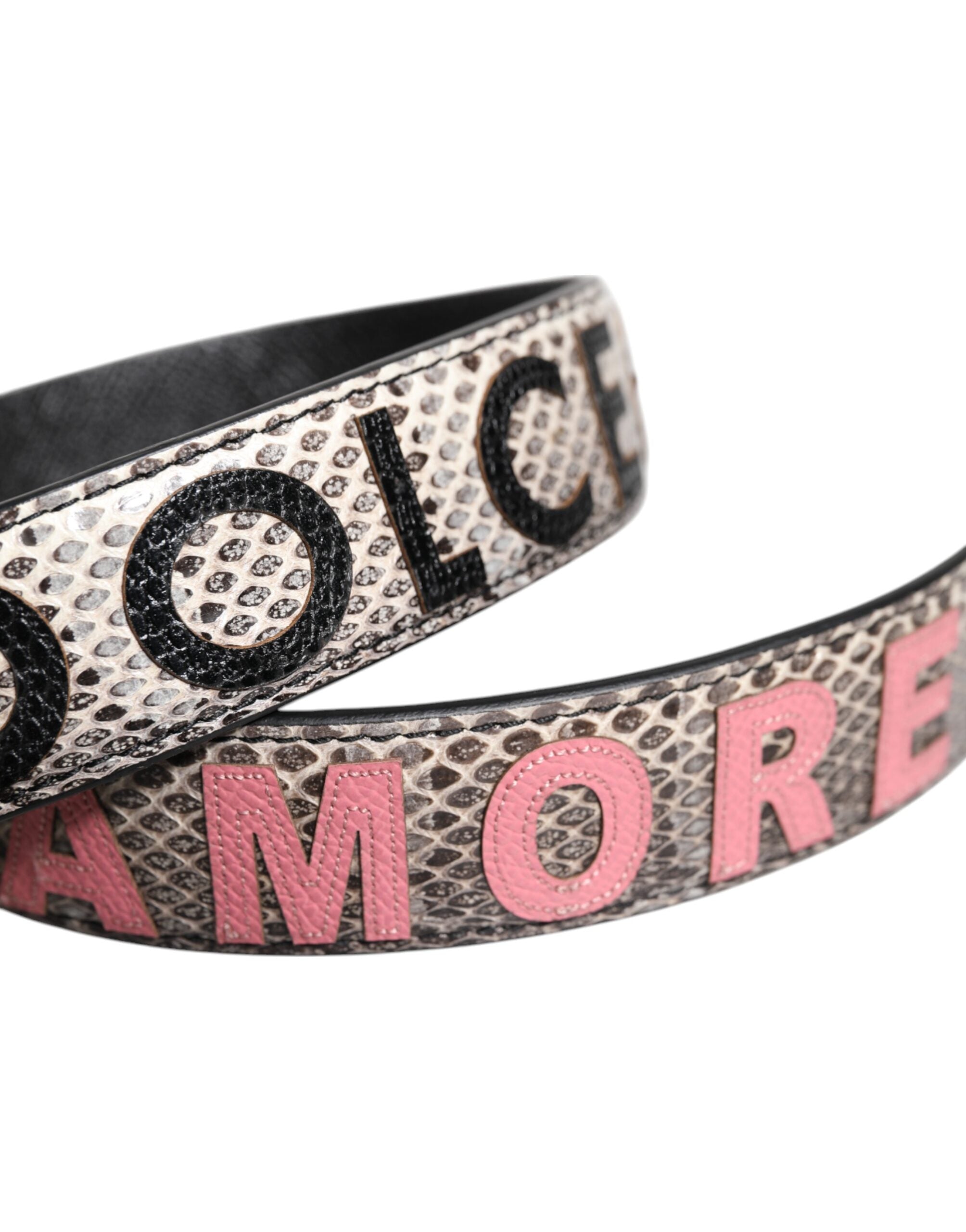 Dolce & Gabbana Geantă de umăr multicoloră DG AMORE cu patch