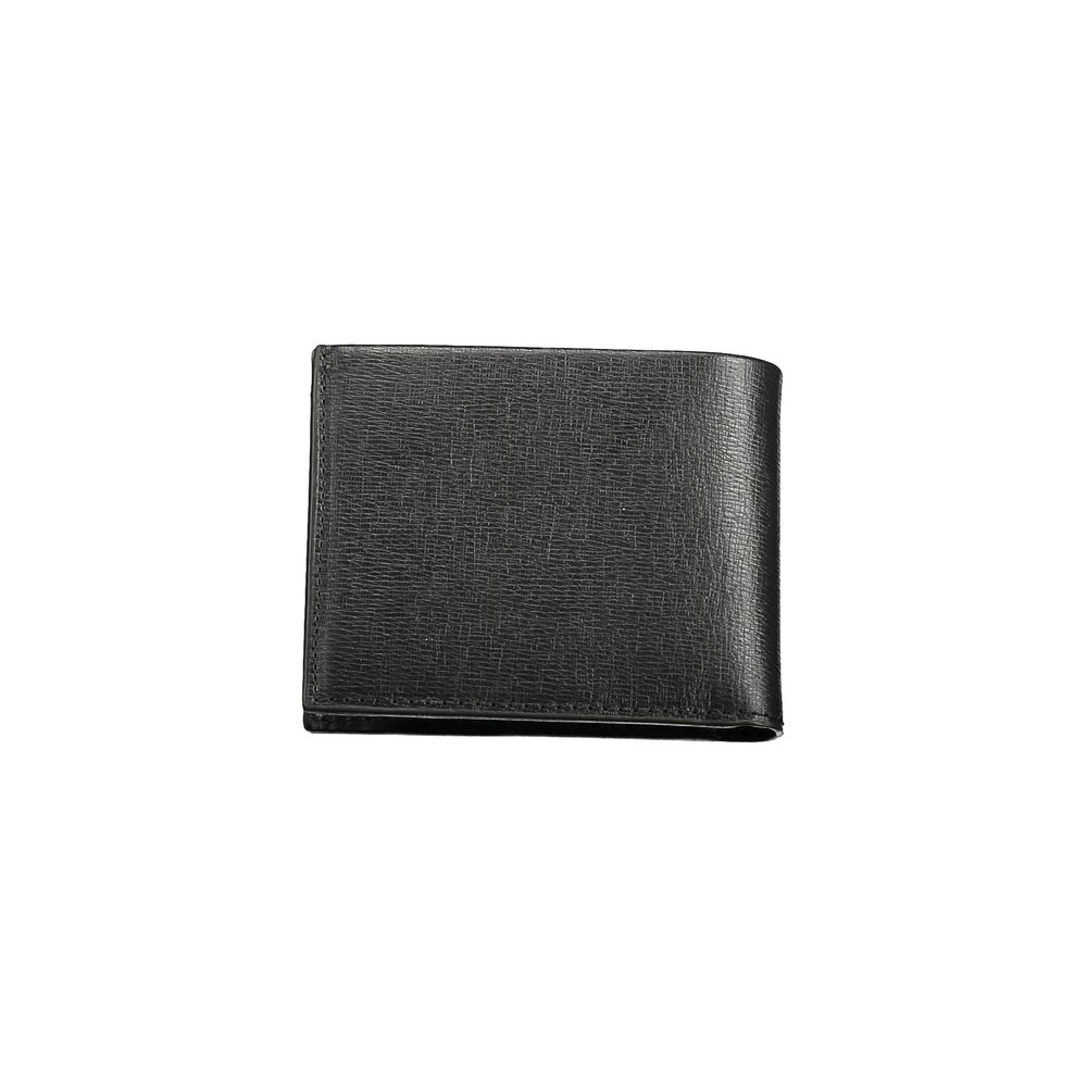 Calvin Klein Schwarze Polyester Herren Geldbörse