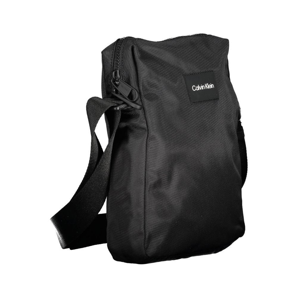 Calvin Klein „Schwarze Polyester-Umhängetasche für Herren“