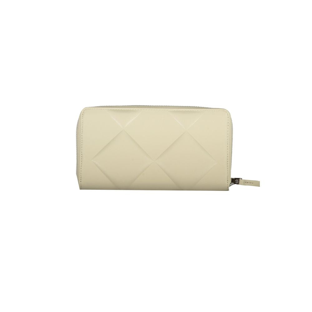 Calvin Klein Beige Polyester-Geldbörse