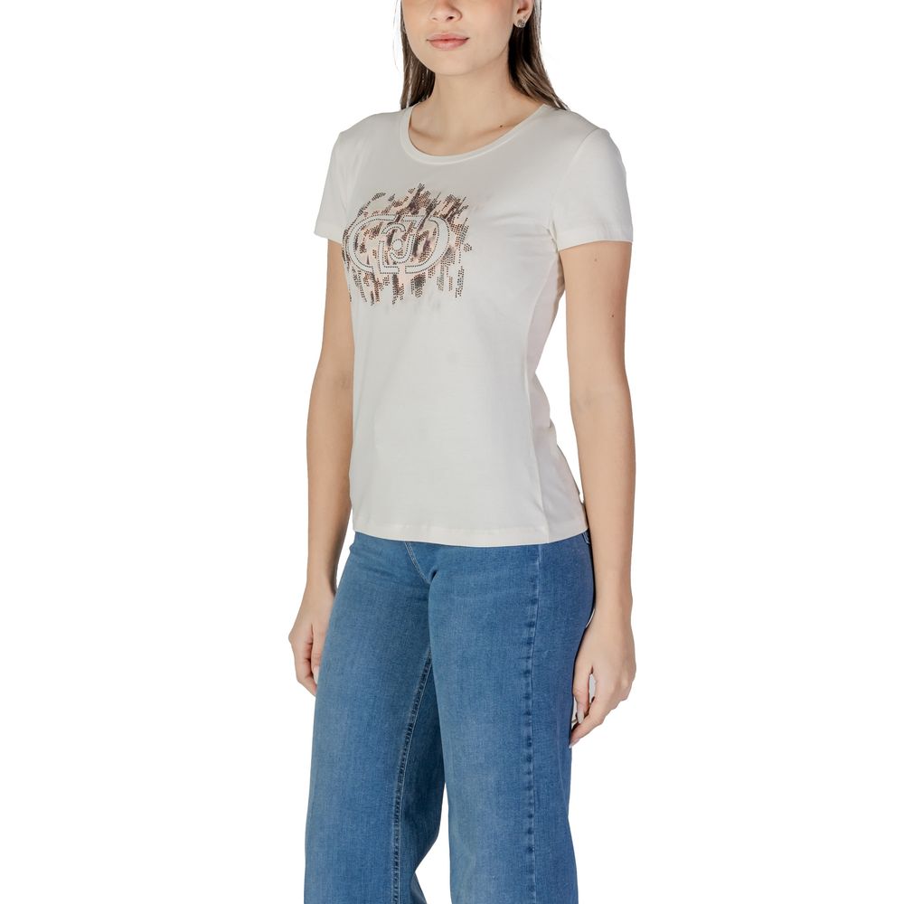 Liu Jo Topuri și tricou din bumbac alb