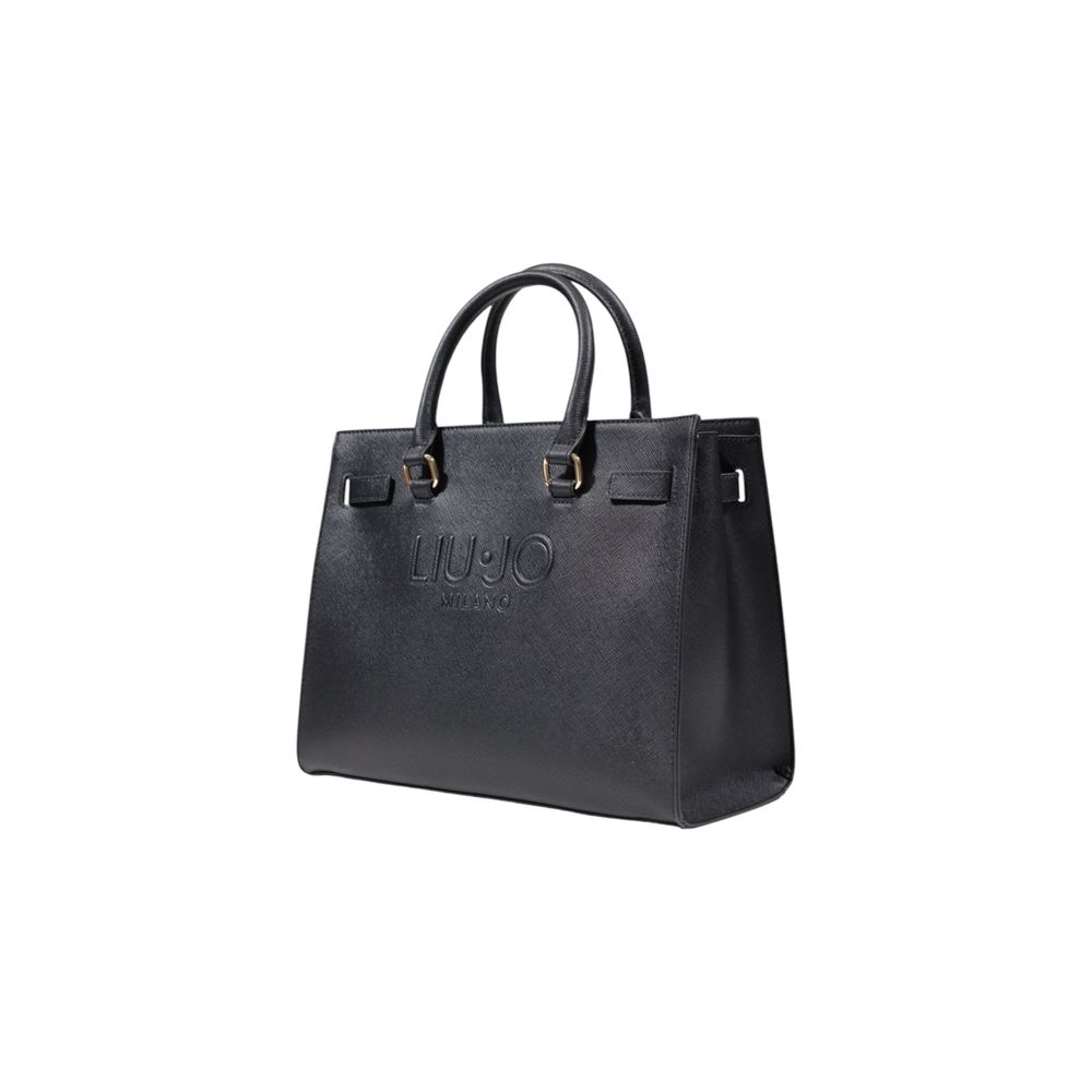 Liu Jo Schwarze Polyethylen-Handtasche
