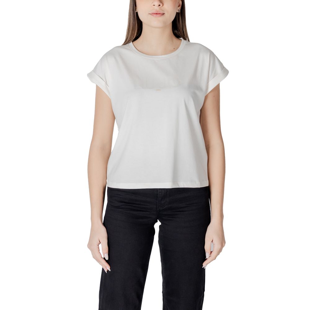 Tricou Liu Jo alb din bumbac