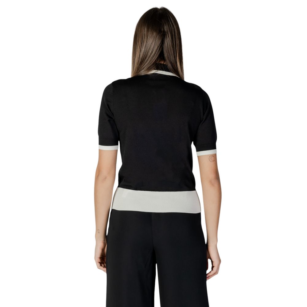 Liu Jo – Oberteile und T-Shirts aus Viskose in Schwarz und Weiß