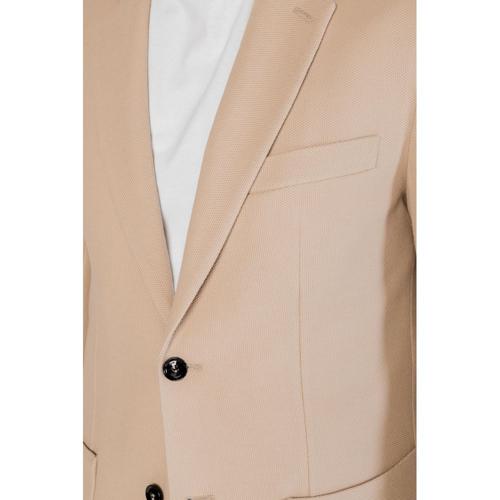 Liu Jo Beige Baumwollblazer