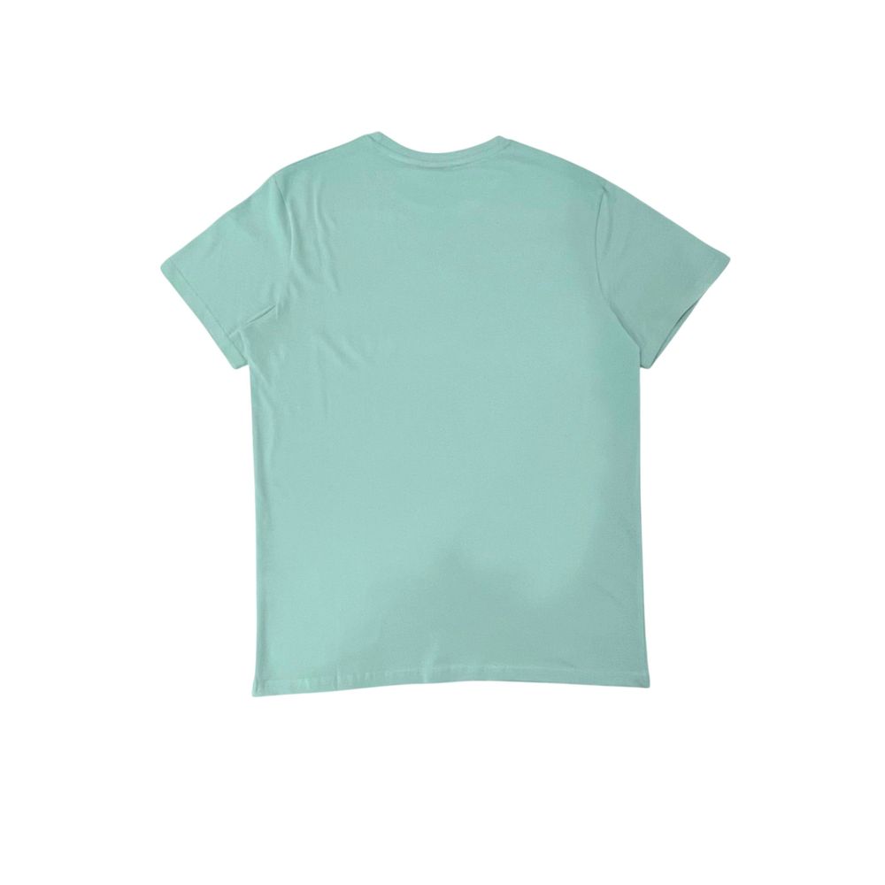 Tricou bărbătesc Iceberg albastru deschis din bumbac