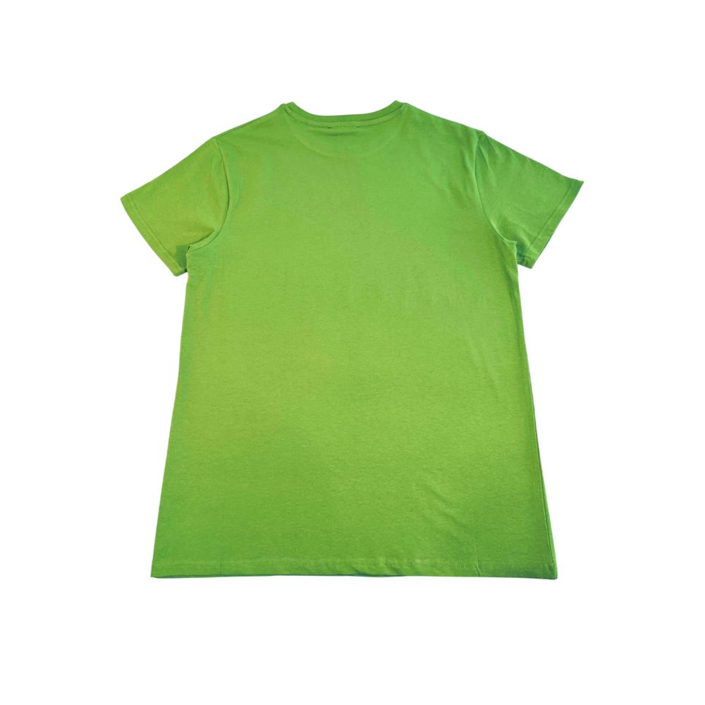 Tricou bărbătesc din bumbac verde Iceberg