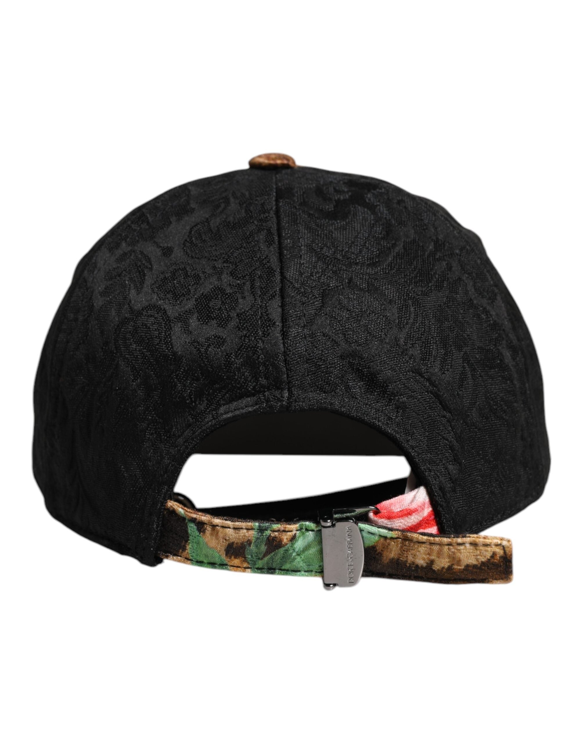 Dolce & Gabbana – Mehrfarbige Baseballkappe mit 6 Paneelen und DG-Logo-Patch