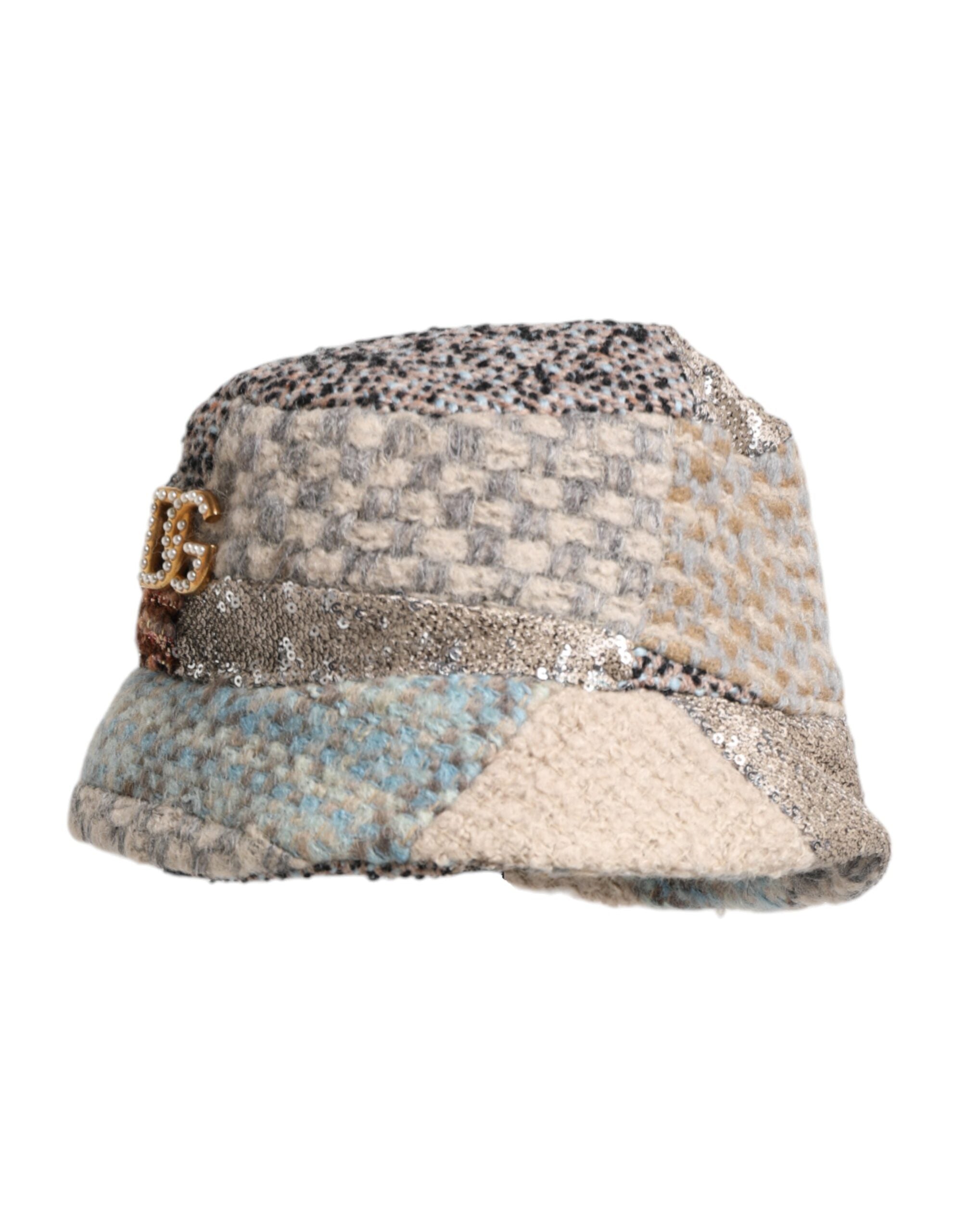 Pălărie Dolce & Gabbana cu imprimeu patchwork multicolor