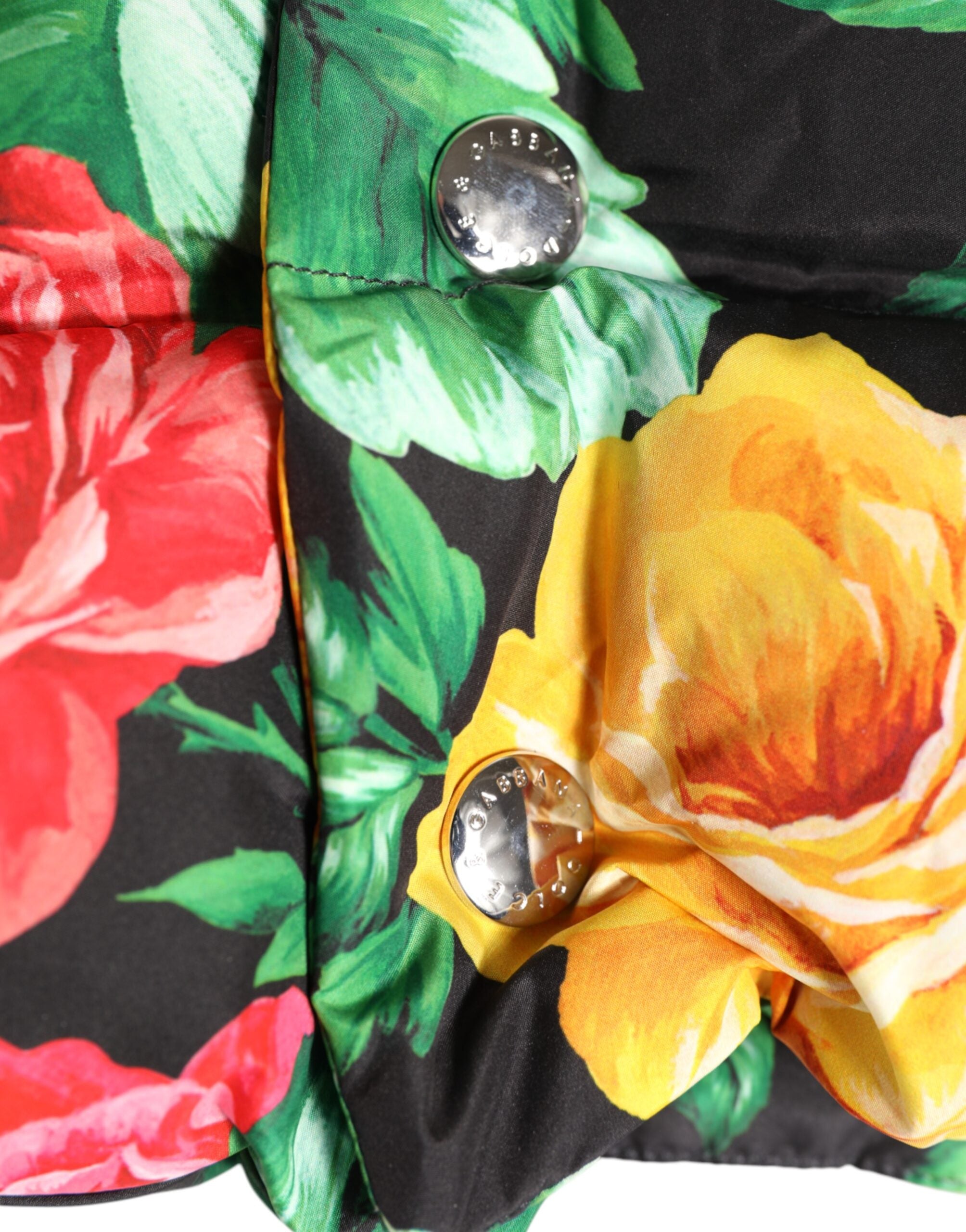 Pălărie Dolce & Gabbana cu imprimeu floral multicolor și înfășurare pe tot capul