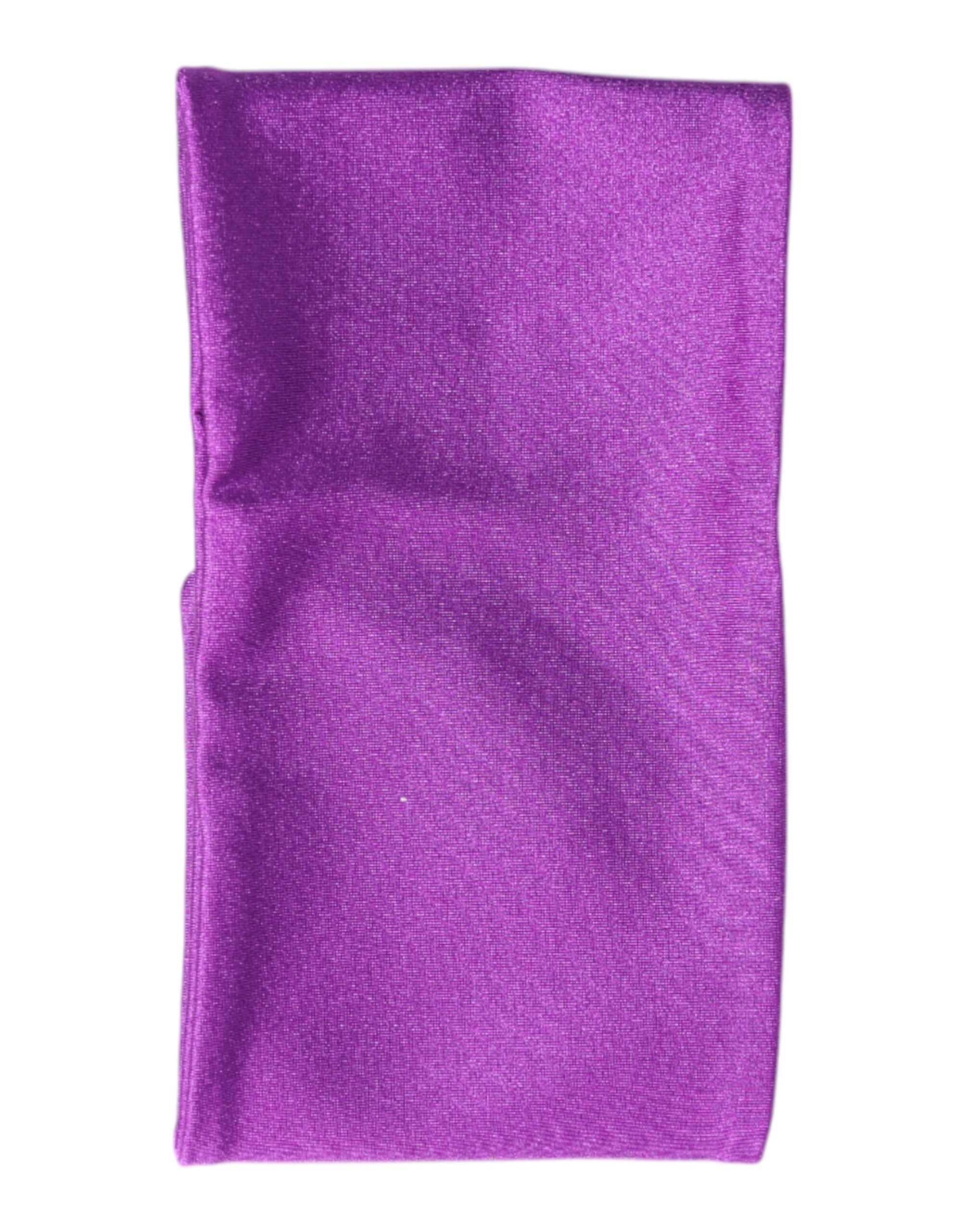 Eșarfă Dolce & Gabbana violet din nailon elastic pentru femei