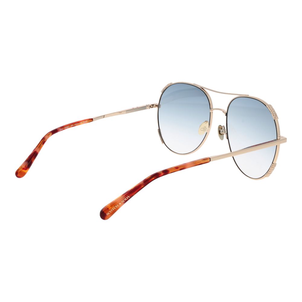 Scotch & Soda Gold Damen Sonnenbrille