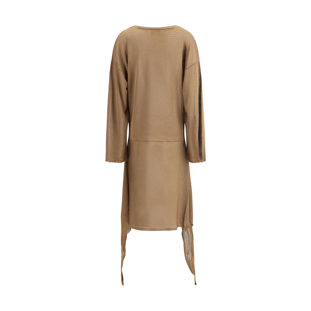 The Attico Asymmetric mini Dress