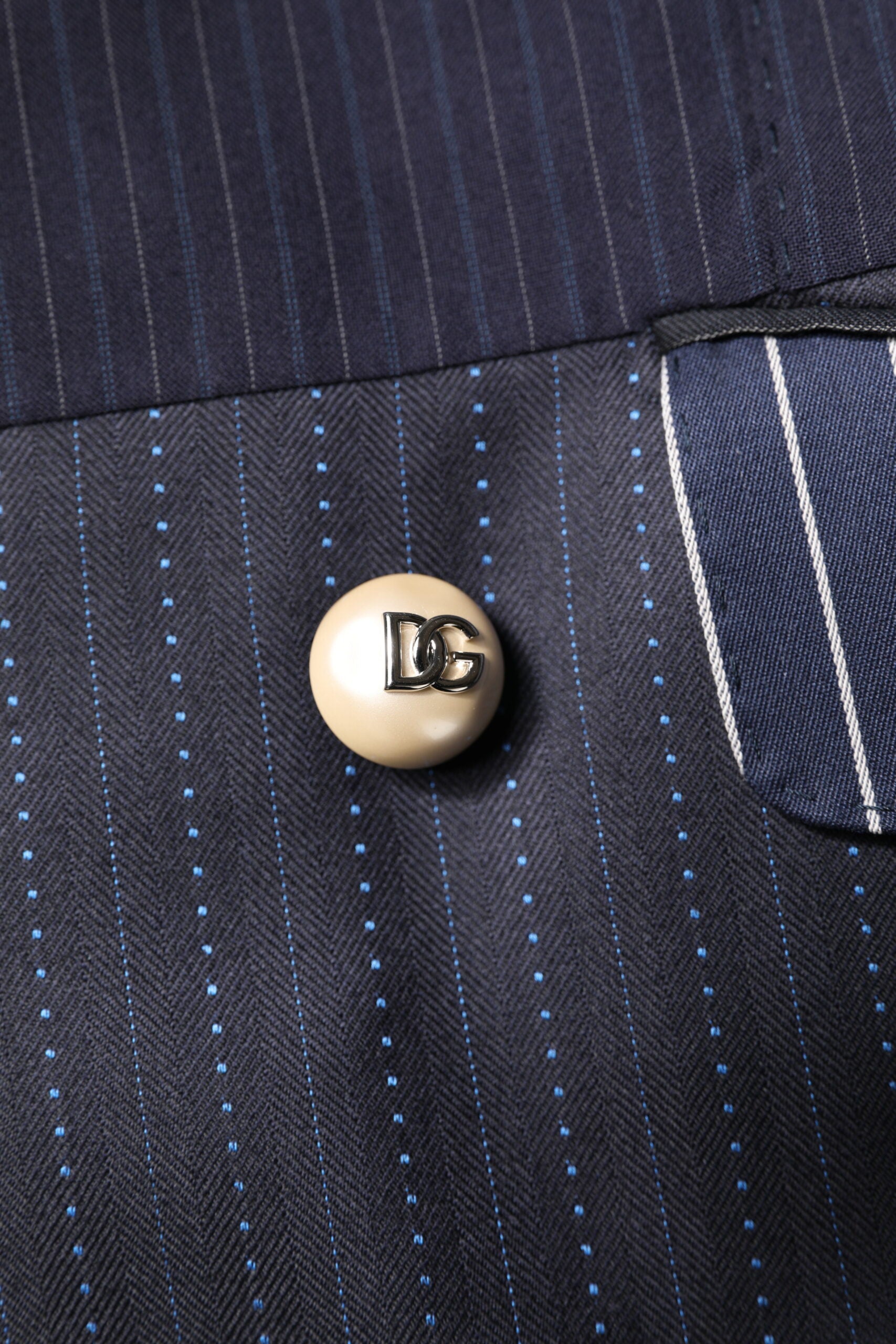 Dolce & Gabbana Mehrfarbiger Patchwork-Jackenmantel-Anzugblazer