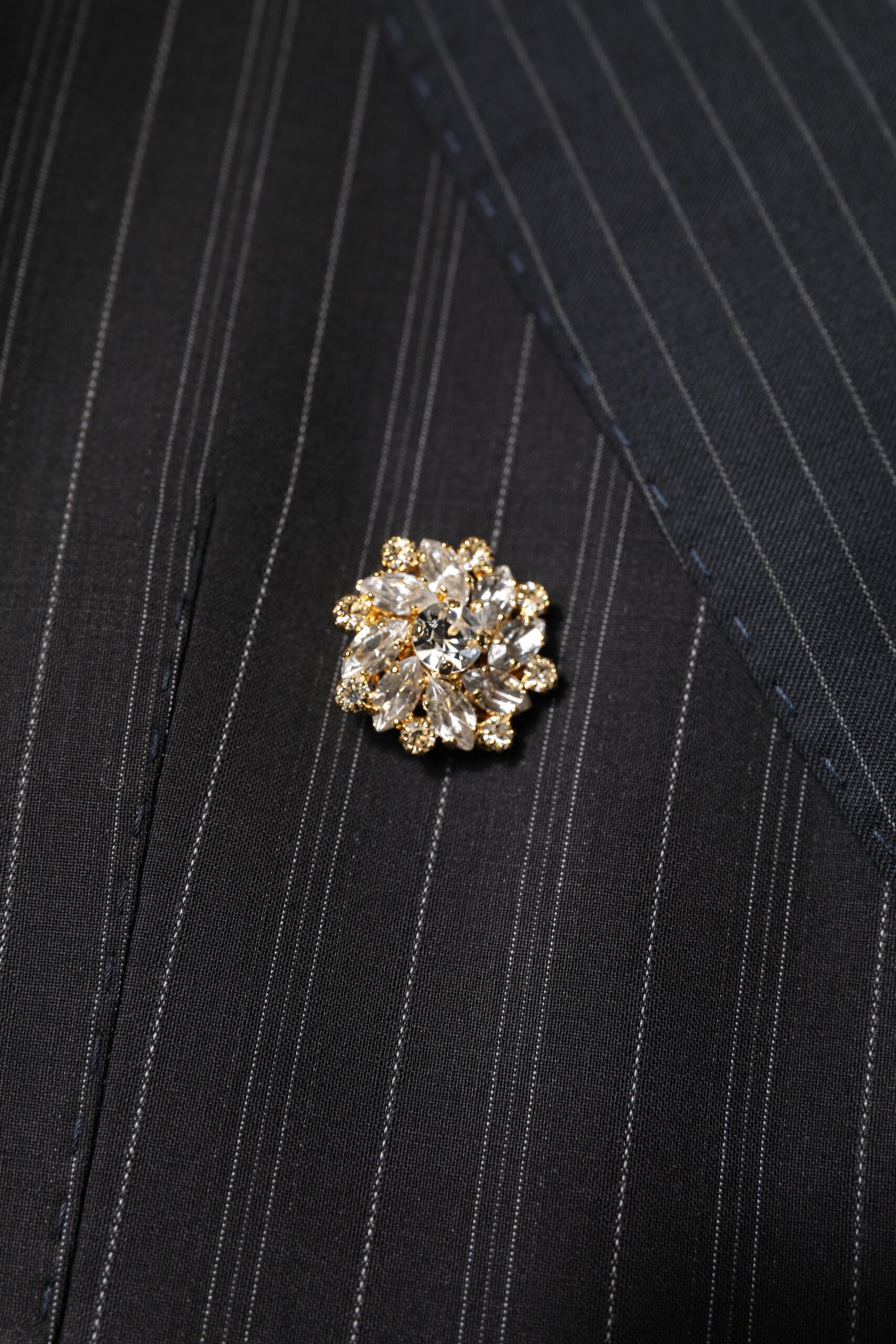 Dolce & Gabbana Mehrfarbiger Patchwork-Jackenmantel-Anzugblazer