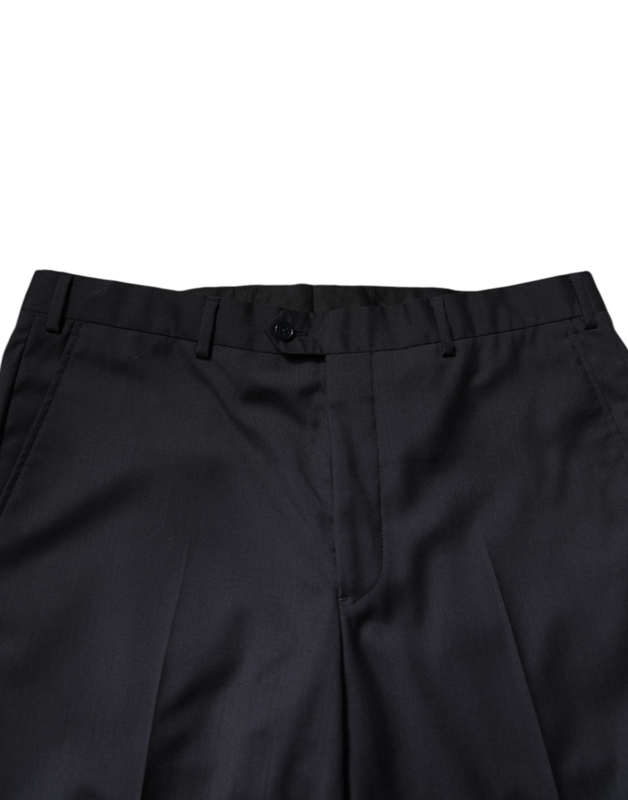Emporio Armani – Schwarzer, einreihiger, formeller, zweiteiliger Anzug